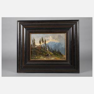 Moritz Müller-München, Rehe am Waldrand