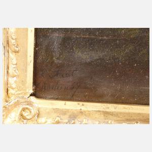 Georg Saal, attr., Romantische Landschaft bei Garmisch