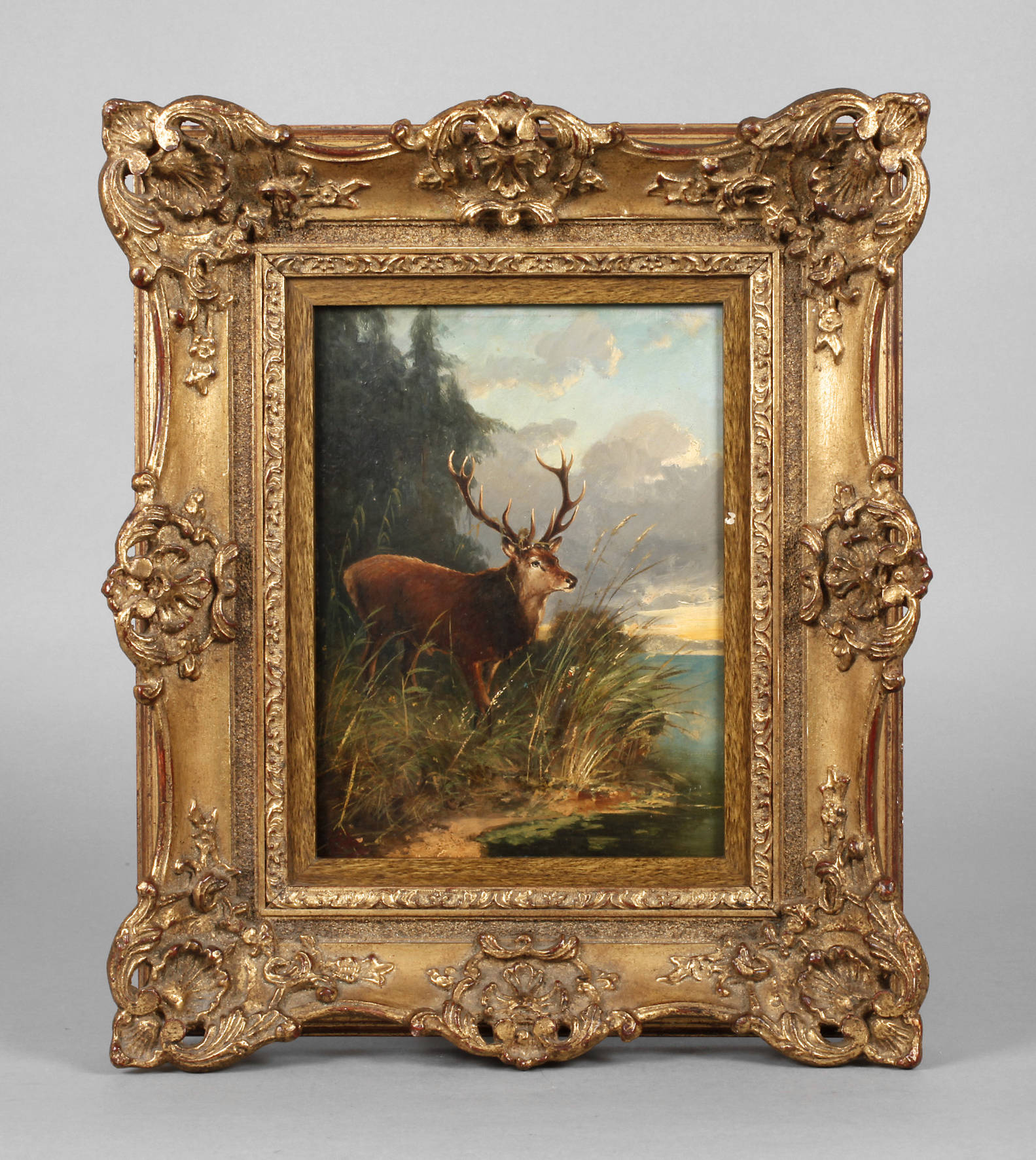 Julius Scheurer, Hirsch am See