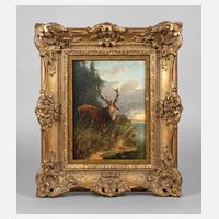 Julius Scheurer, Hirsch am See111