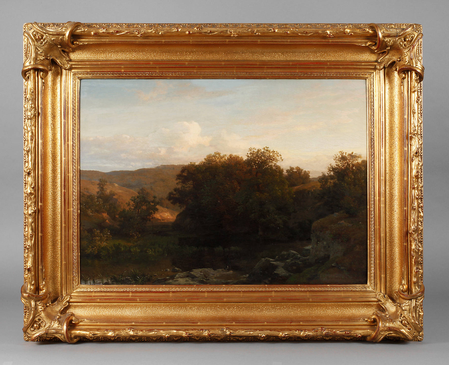 Carl von Schlicht, Bewegte Sommerlandschaft