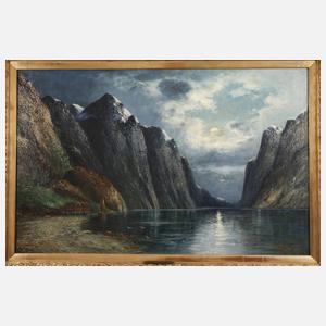 A. Sörgensen, ”Mondnacht in den Lofoten”