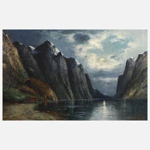 A. Sörgensen, ”Mondnacht in den Lofoten”