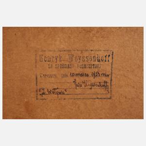 Henryk Weyssenhoff, Aus Wolyn in der Ukraine