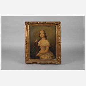 Biedermeier-Damenportrait