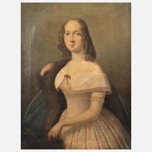 Biedermeier-Damenportrait