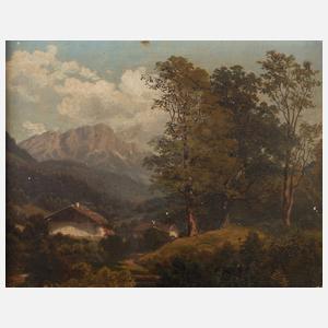 Sommerliche Gebirgslandschaft