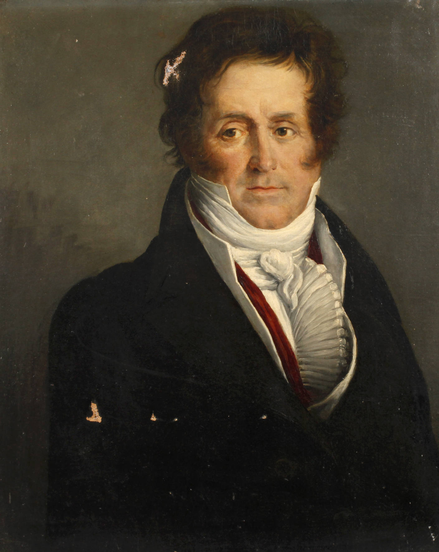 Herrenportrait Biedermeier