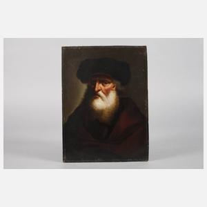 Portrait eines älteren Herren mit Kappe