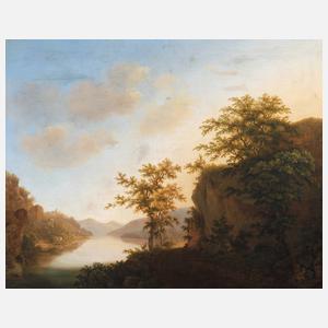 Romantische Flusslandschaft