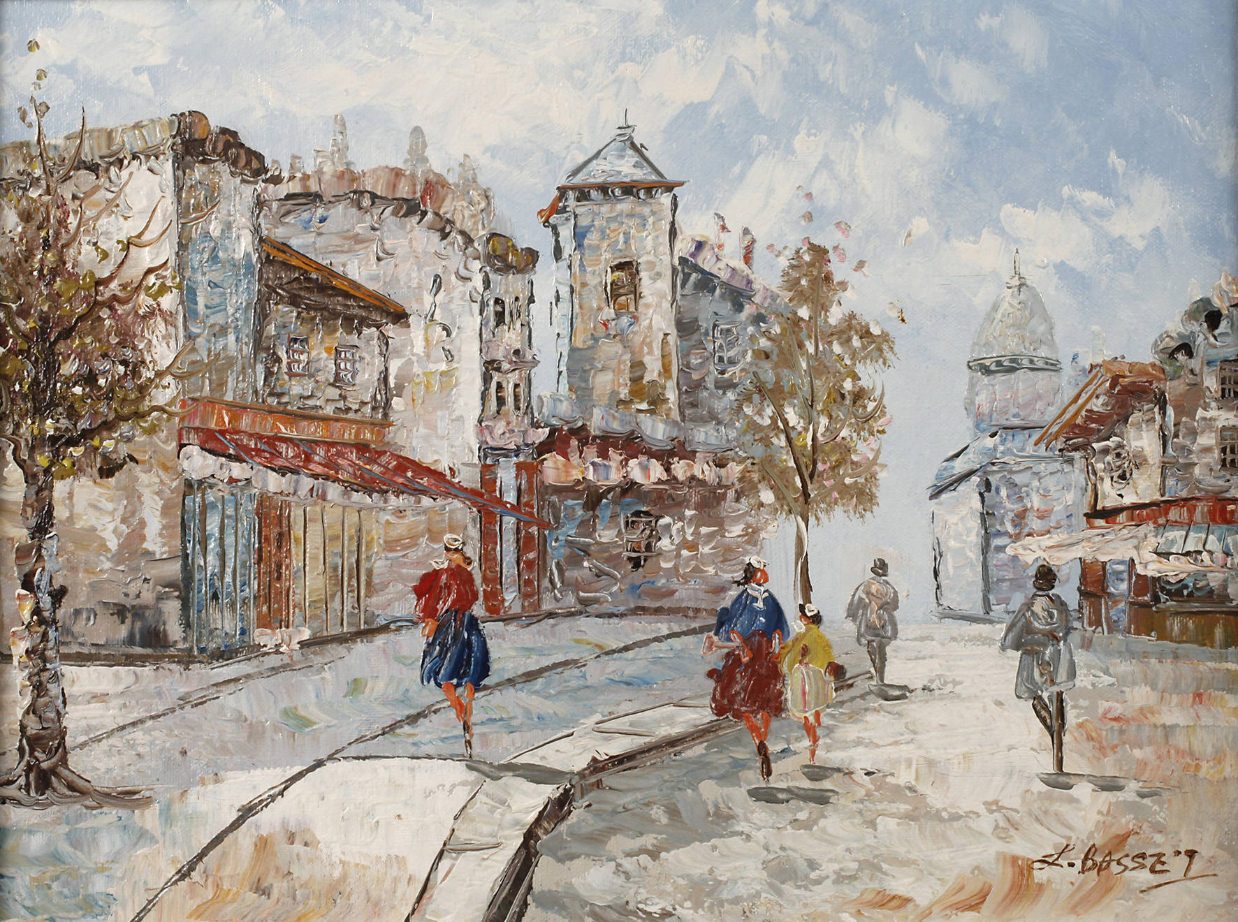 Louis Basset, Pariser Straßenszene