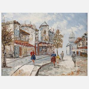 Louis Basset, Pariser Straßenszene