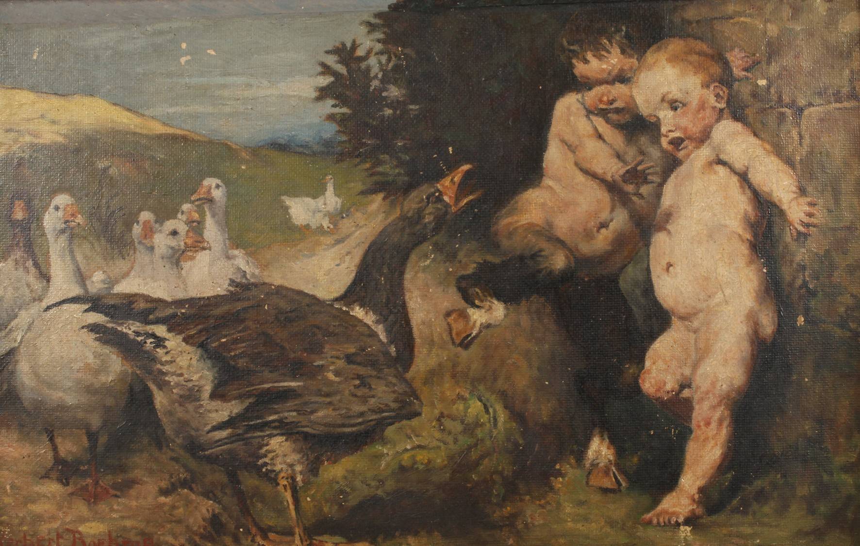 Herbert Boehme, Enten und Satyr