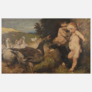 Herbert Boehme, Enten und Satyr