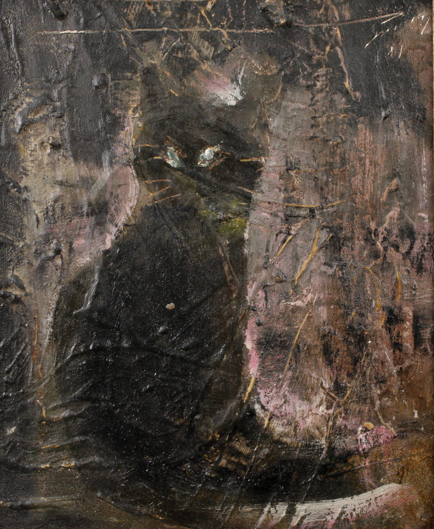 Friedrich von Bömches, Katzenportrait