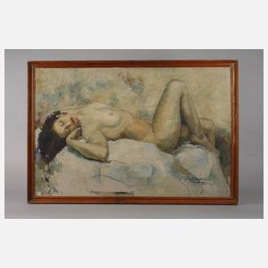 C. Bouget, Ruhender Akt