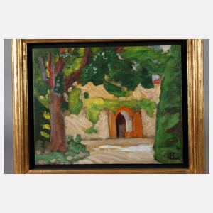 Prof. Hans Christiansen, Mediterraner Garten