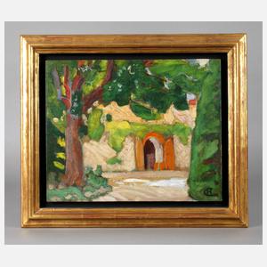 Prof. Hans Christiansen, Mediterraner Garten