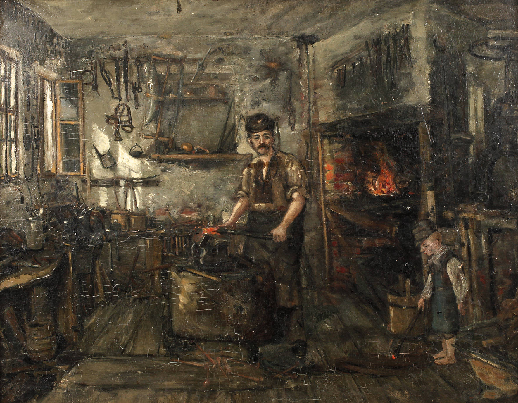 Distler, ”Der Schmied von Egloffstein in der fränkischen Schweiz”