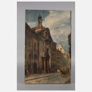 Gustav Eggena, Ansicht der Asamkirche in München