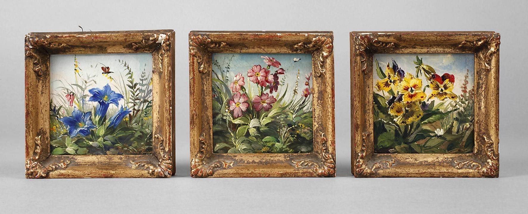 Tom Fischer, Kleine Blumenstillleben