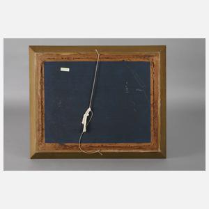 W. Heinz, Feldblumenstillleben mit Mohn