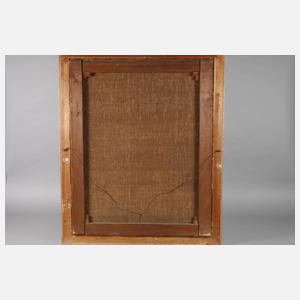 L. Heyder, Waldlichtung mit Rehen