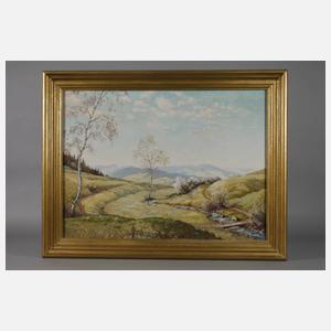 H. Homuth, ”Frühling im Tal”