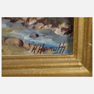 H. Homuth, ”Frühling im Tal”