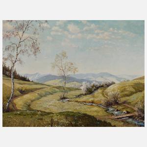 H. Homuth, ”Frühling im Tal”