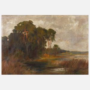 Bruno Hüttner, Kiefern am See