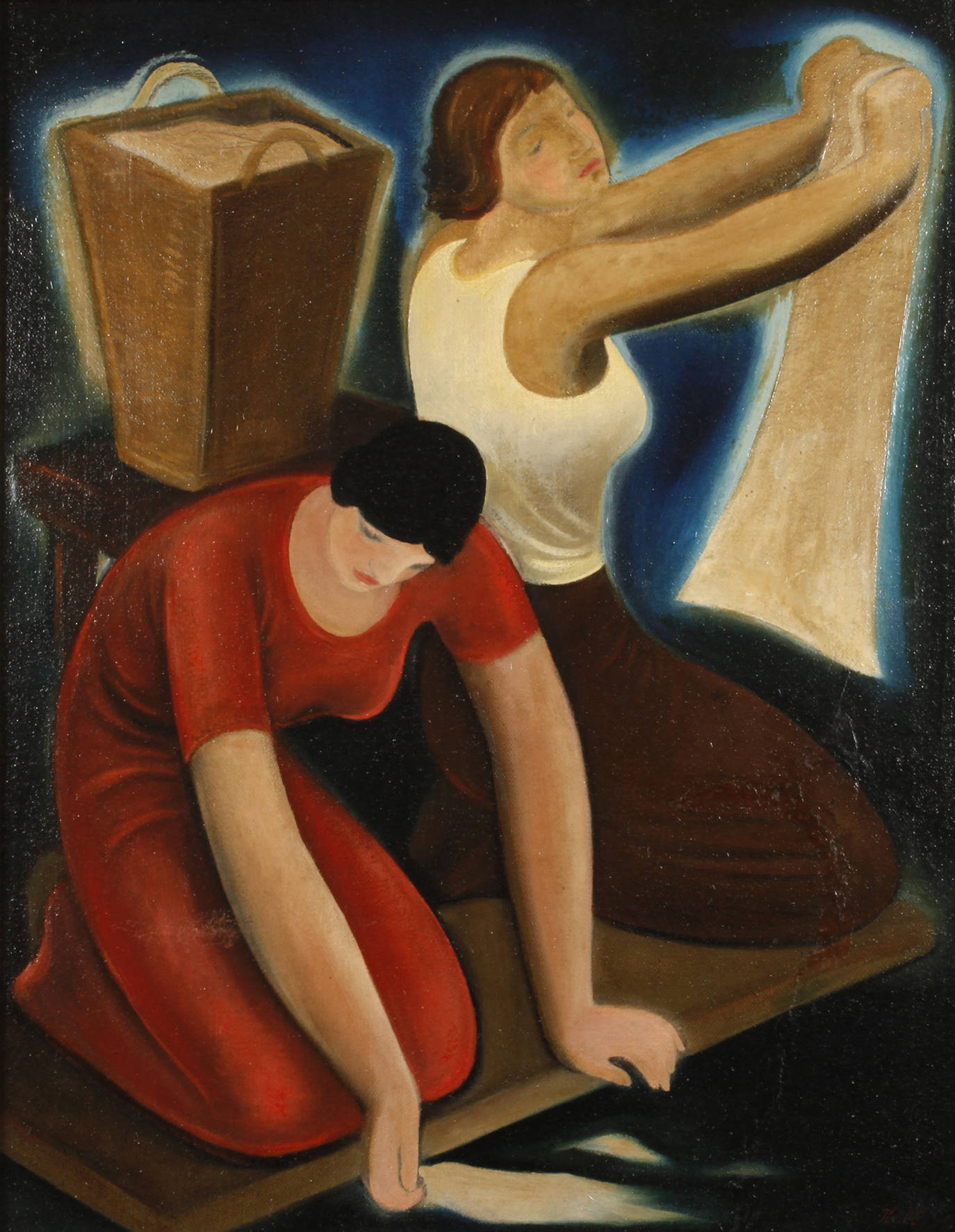 Karel Hýbl, Wäscherinnen