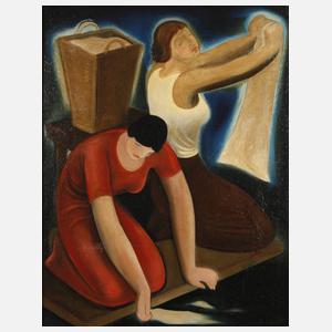 Karel Hýbl, Wäscherinnen