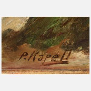 Paul Kapell, Damenakte am Strand