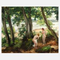 Paul Kapell, Damenakte am Strand111