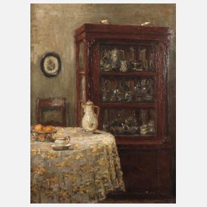 Ottilie Kayser, attr., Stubeninterieur