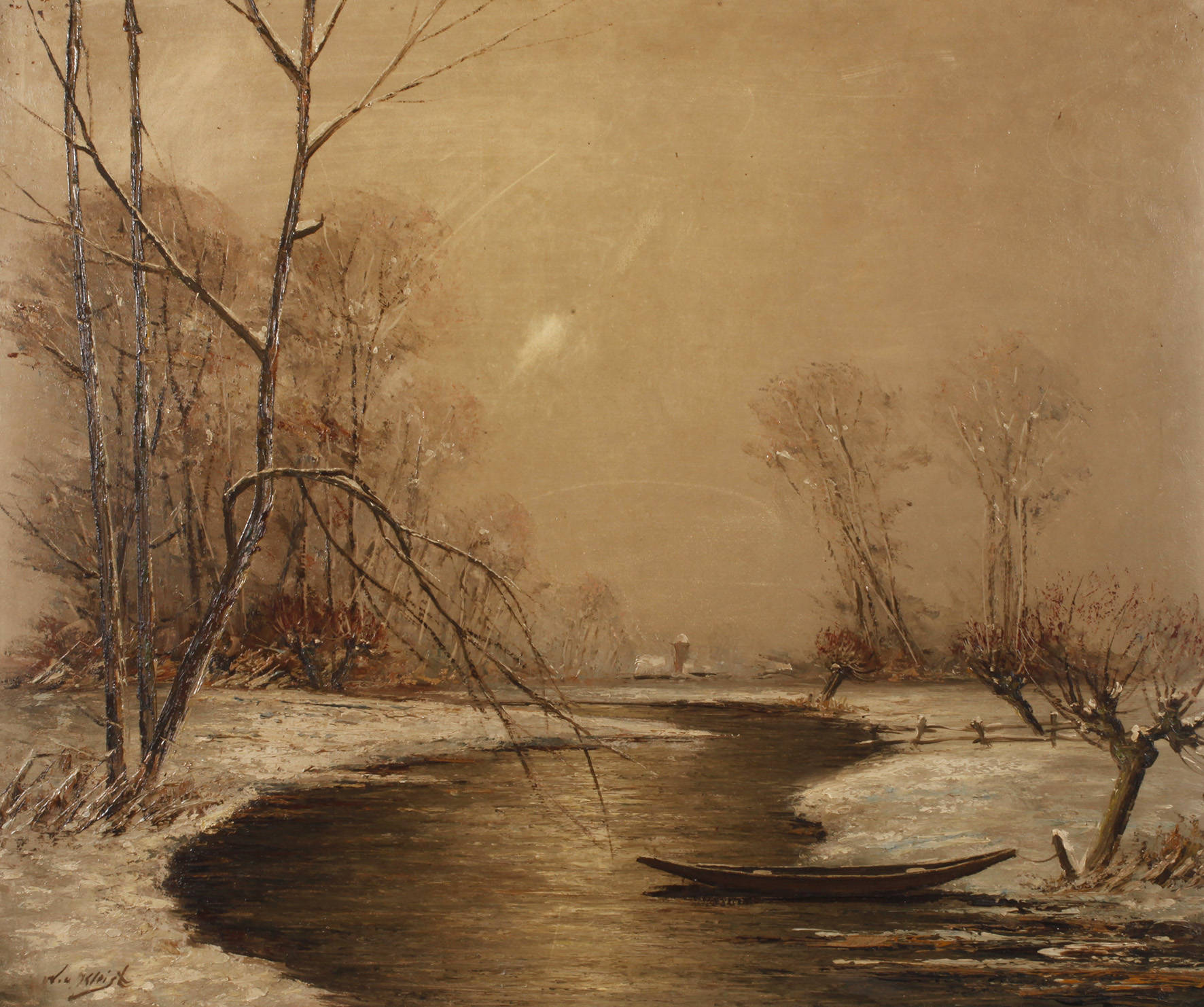 W. von Kleist, Winterlandschaft