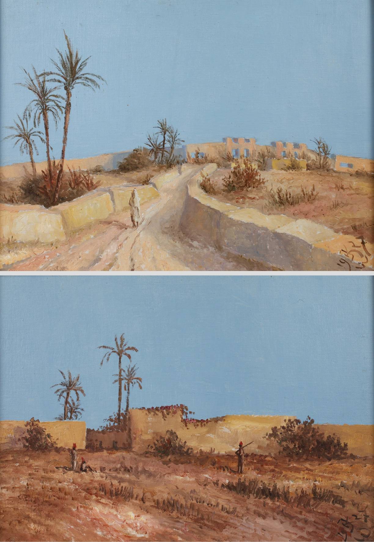Johannes Köhler, Zwei afrikanische Szenen