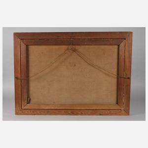 Hein König, attr., Erntelandschaft mit Strohpuppen