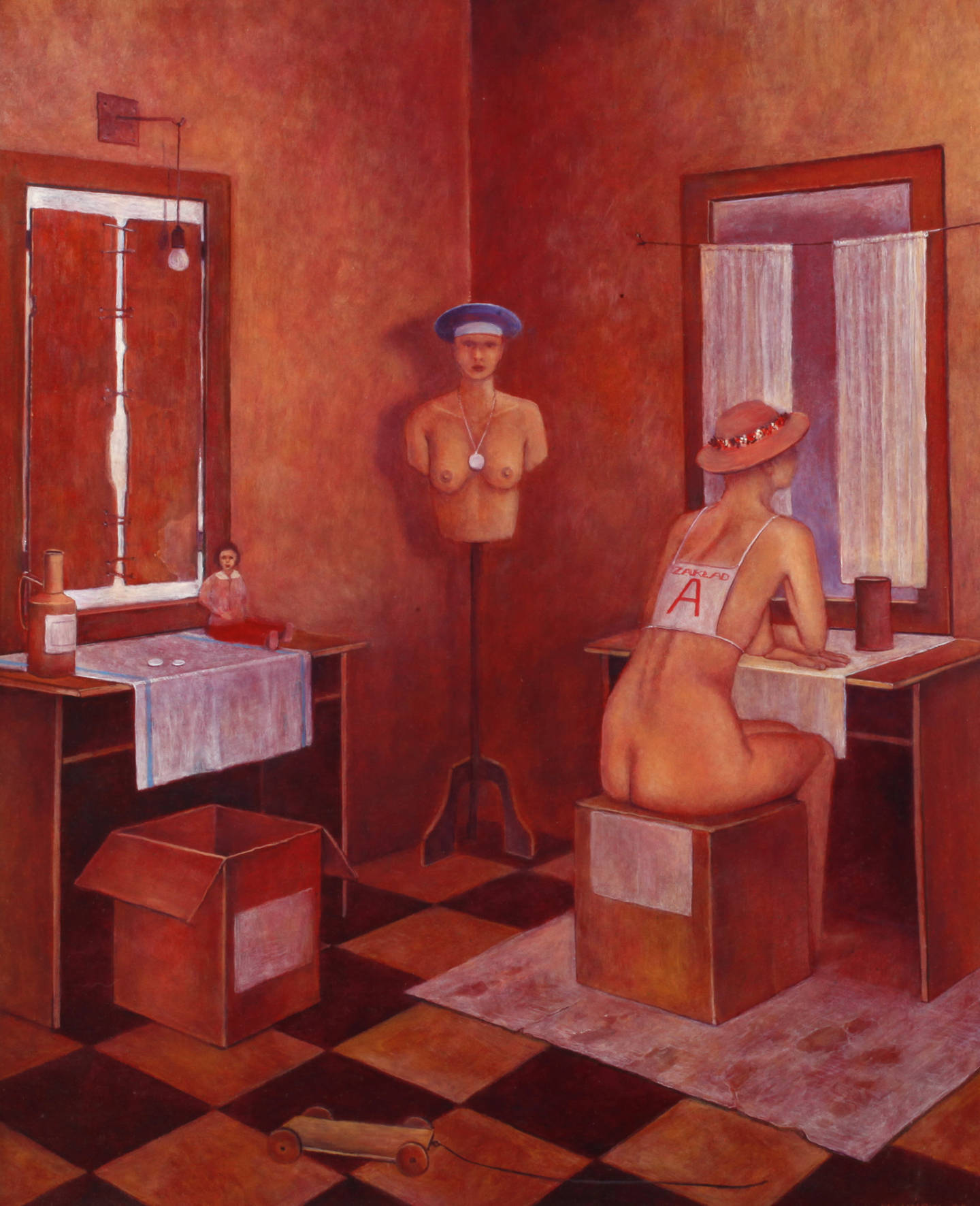 Ryszard Krynski, ”Die Fenstermanagerin”