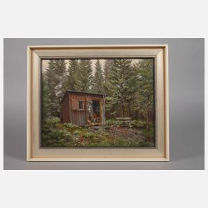 Fritz Laube, Die einsame Jagdhütte