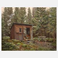 Fritz Laube, Die einsame Jagdhütte111