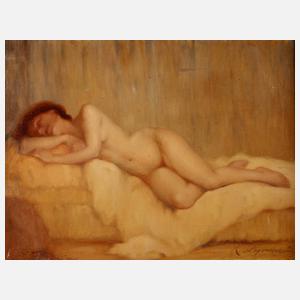 R. Legendre, Liegender Akt