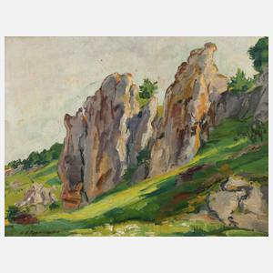 Karl Friedrich Lippmann, Felsen bei Dollnstein