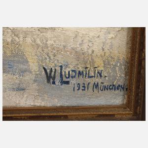 Wladimir Ludmilin, Russische Winterlandschaft