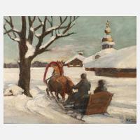Wladimir Ludmilin, Russische Winterlandschaft111