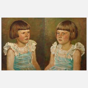 Karl Merz, Paar Kinderbildnisse