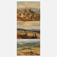 Karl Neumann, Drei Landschaftsdarstellungen111