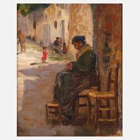 Carl O'Lynch of Town, Straßenszene mit Sitzender111