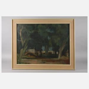 Josef Pieper, Sommerliche Parklandschaft